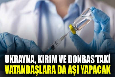 Ukrayna, işgal altındaki topraklarda yaşayanlara koronavirüs aşısı uygulamaya başlayacak