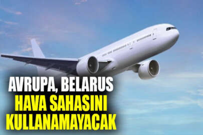 Avrupa'dan Belarus hava sahasını kullanma yasağı