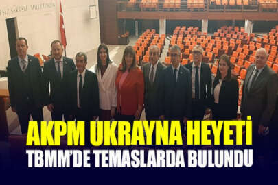 Ukrayna heyeti, TBMM'yi ziyaret etti