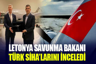 Letonya Savunma Bakanı ve beraberindeki heyet, Türk SİHA'larını yakından inceledi