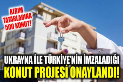 Ukrayna, Türkiye ile imzalanan Kırım Tatarları için 500 konut anlaşmasını onayladı
