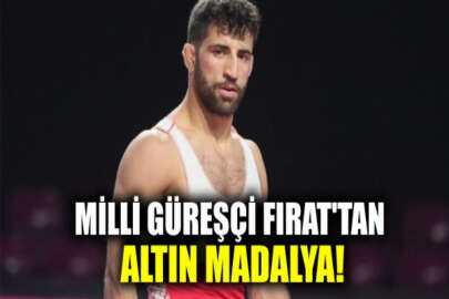 Türk güreşçiler Polonya'da minderde ter döktü! Murat Fırat'tan altın madalya!