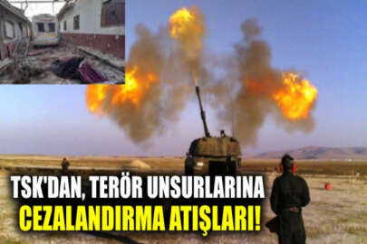 TSK, Afrin'deki hastaneye saldıran terör örgütü PKK/YPG'ye ait hedefleri vurdu