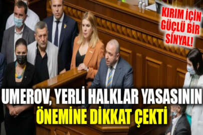 "Yerli halklara yönelik yasa tasarısının kabul edilmesi Kırım’da yaşayanlar için güçlü bir sinyal olacak"