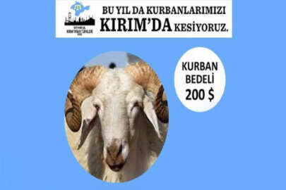 Kırım Derneği İstanbul Şubesi, Kırım'da kurban kesimi gerçekleştirilecek