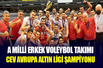 A Milli Erkek Voleybol Takımı, CEV Avrupa Şampiyonu oldu