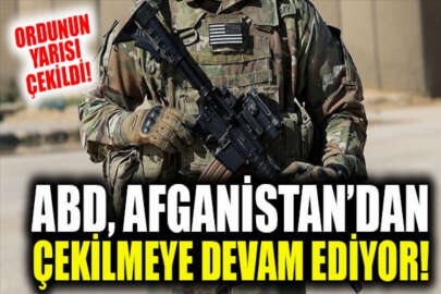 ABD, Afganistan'dan çekilmesinin yüzde 50'den fazlasını tamamladı