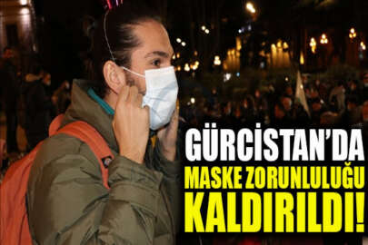Gürcistan'da açık alanlarda maske zorunluluğu kaldırıldı