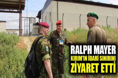 Almanya’nın Kıyiv Büyükelçiliği Savunma Ataşesinden, Kırım'ın idari sınırına ziyaret