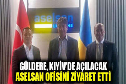 Büyükelçi Güldere, Kıyiv'de açılacak ASELSAN ofisini ziyaret etti
