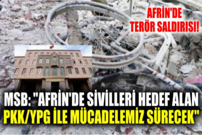 Afrin'de bombalı araç saldırısı: 1'i çocuk 3 sivil katledildi