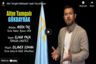 Aydın Taş, Kırım Tatar Bayrak Günü'nü ve Kırım Tatar bayrağını anlatıyor: Altın Tamgalı Gökbayrak