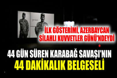 Karabağ Savaşını anlatan "Biz" belgesel filminin ilk gösterimi yapıldı