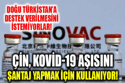 Çin'in Ukrayna'yı aşı ile tehdit ettiği iddia edildi