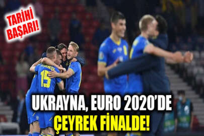 Ukrayna, EURO 2020'de çeyrek finale yükseldi!