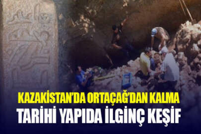 Türkistan'ın Abay köyünde Ortaçağ'dan kalma tarihi eserler bulundu