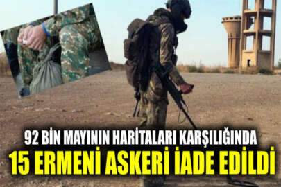 Azerbaycan mayın haritaları karşılığında 15 Ermeni askeri iade etti
