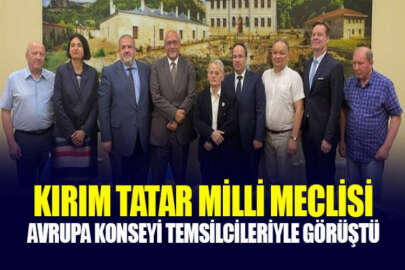 KTMM üyeleri, Avrupa Konseyi temsilcileriyle Kırım'daki insan hakları ihlallerini görüştü