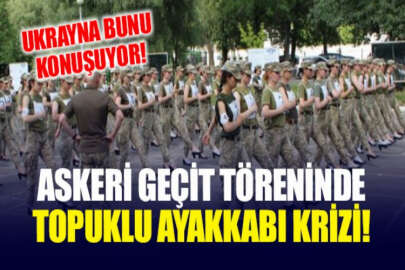 Ukrayna'da "topuklu ayakkabılı askeri geçit töreni" krizi!