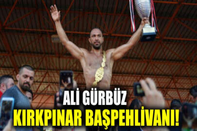 660. Tarihi Kırkpınar Yağlı Güreşleri'nin başpehlivanı Ali Gürbüz oldu! Altın kemerin ebedi sahibi olacak mı?