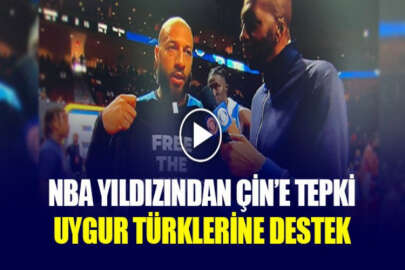 NBA yıldızı Royce White, Uygur Türklerine destek verdi