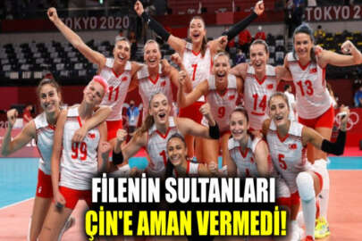 Filenin Sultanları'ndan müthiş başlangıç: Türkiye son olimpiyat şampiyonu Çin'i 3-0 yendi