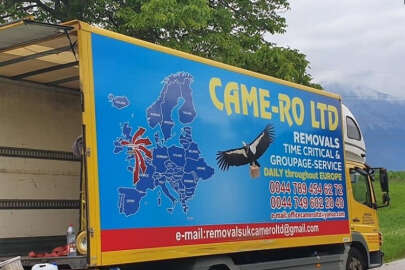 Birleşik Krallık merkezli nakliye şirketinden Kırım’sız Ukrayna haritası!