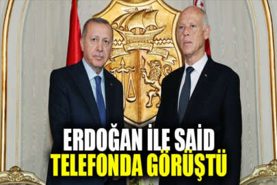 Cumhurbaşkanı Erdoğan, Tunus Cumhurbaşkanı Said ile görüştü