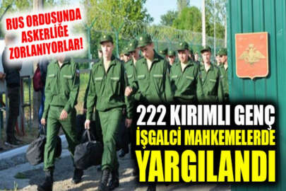 Rus ordusunda zorunlu askerlik yapmak istemeyen 222 Kırımlı genç işgalci mahkemelerde yargılandı