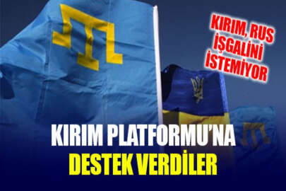 İşgal altındaki Kırım'dan Kırım Platformuna destek