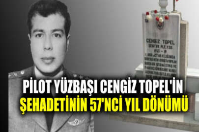 Milli Savunma Bakanlığı, hava şehidi Pilot Yüzbaşı Cengiz Topel'i ve Erenköy şehitlerini andı