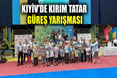Kıyiv’de Kırım Tatar Güreş Yarışması düzenlendi