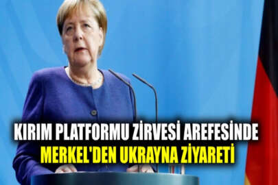 Merkel'den Ukrayna ziyareti