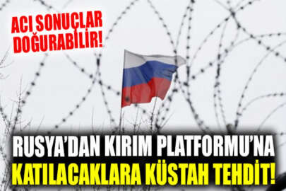 Rusya, Kırım Platformu’na katılacakları tehdit etmeye devam ediyor