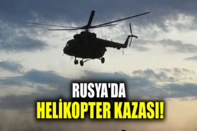 Rusya'da turist taşıyan helikopter kaza yaptı: 8 kişi hayatını kaybetti