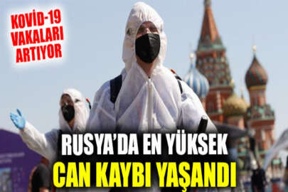 Rusya'da koronavirüs nedeniyle en yüksek günlük ölüm sayısı kaydedildi