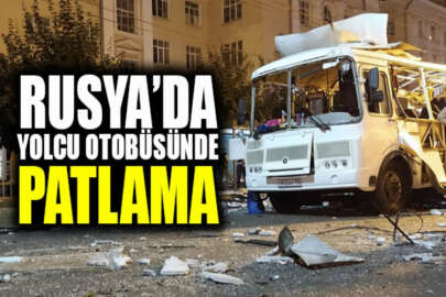 Rusya'da yolcu otobüs patladı: Bir kişi hayatını kaybetti