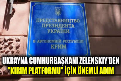 Ukrayna Cumhurbaşkanının Kırım Özerk Cumhuriyeti Temsilciliği bünyesinde, Kırım Platformu'nun işleyişinden sorumlu servis açılacak