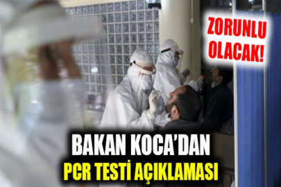 Yüz yüze eğitim kapsamında PCR testleri ücretsiz yapılacak