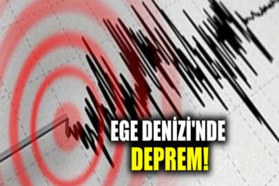 Ege Denizi'nde korkutan deprem!