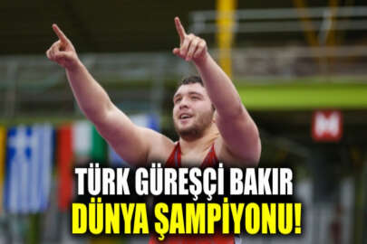 Türk güreşçi Muhammed Hamza Bakır, Rusya'daki Dünya Gençler Güreş Şampiyonası'nda altın madalya kazandı