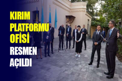 Kıyiv'de Kırım Platformu Ofisi'nin açılışı yapıldı