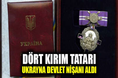 Dört Kırım Tatarı, Ukrayna devlet nişanına layık görüldü