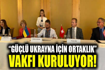 Beş ülke “Güçlü Ukrayna İçin Ortaklık” vakfı kuracak
