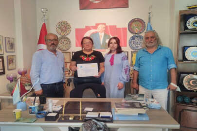 İstanbul Ukrayna Kültür Derneği, İsmail Gaspıralı Derneğini ziyaret etti