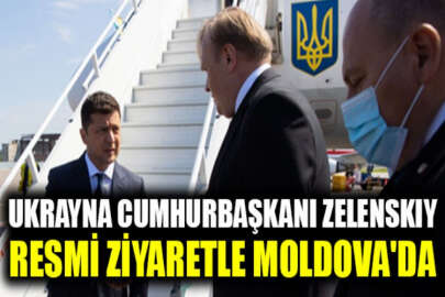 Ukrayna Cumhurbaşkanı Zelenskıy, resmi ziyaretle Moldova'da
