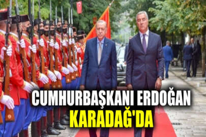 Cumhurbaşkanı Erdoğan Karadağ'da: Resmi ziyarette ve temaslarda bulundu
