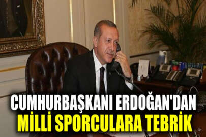 Cumhurbaşkanı Erdoğan, Paralimpik Oyunları'nda madalya kazanan sporcuları tebrik etti