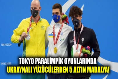 Tokyo 2020 Paralimpik Oyunları'nda, Ukrayna yüzmede 5 altın madalya kazandı