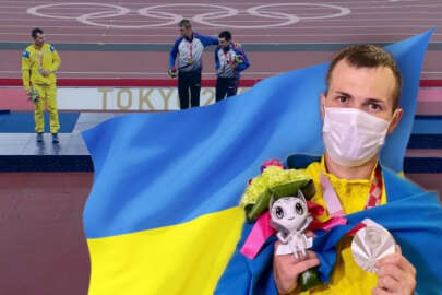 Paralimpik Oyunlarında gümüş madalya kazanan Ukraynalı sporcu Rus sporcularla fotoğraf çektirmek istemedi